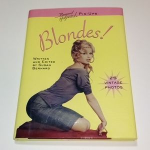 3/$15 Bernard Of Hollywood Pin-ups Blondes! Mini Hardback Book Susan Bernard